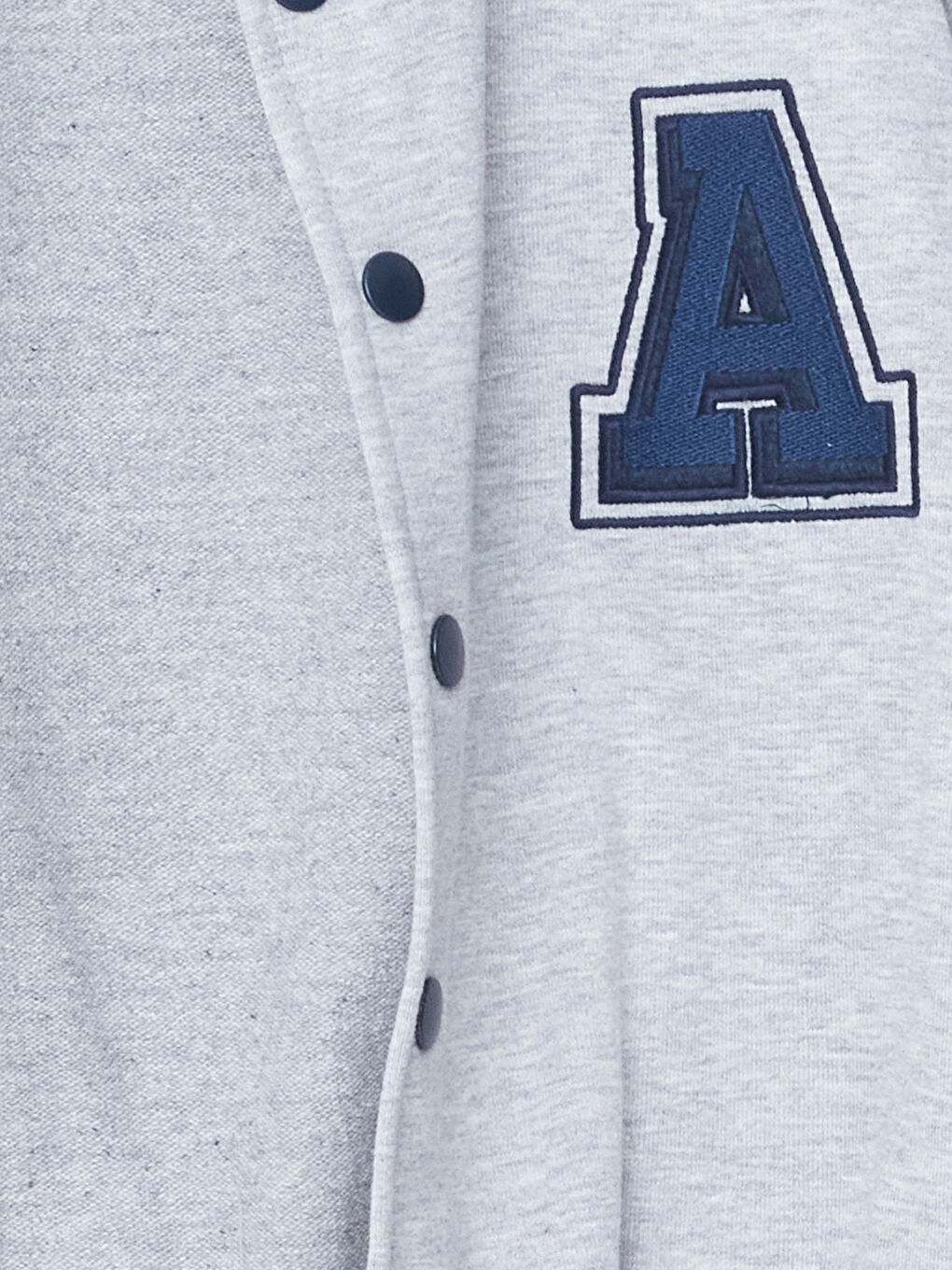 Gri Baskılı Erkek Çocuk Kolej Ceket-2