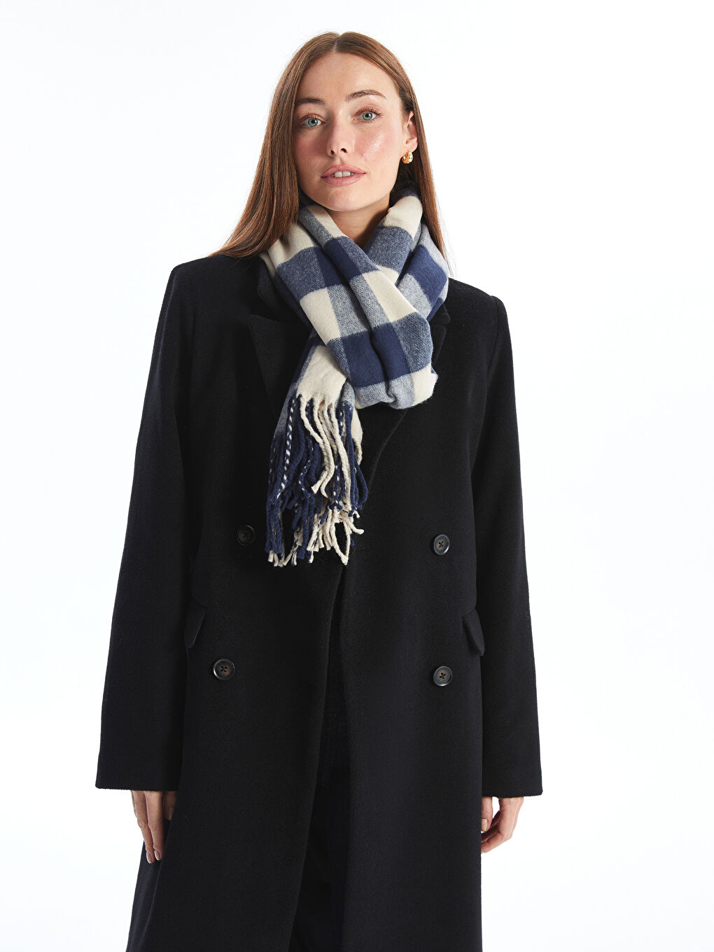 LCWAIKIKI Classic Doppelreiher Damen Cachet Übermantel -W47675Z8-CVL