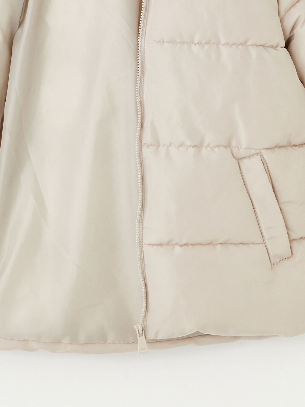 Hooded Women's Puffer Coat-7
