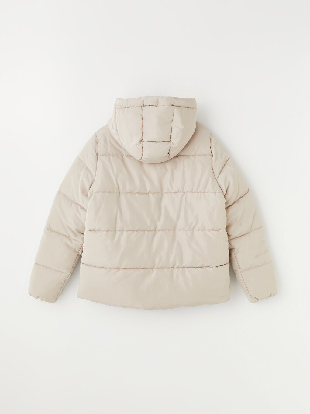 Hooded Women's Puffer Coat-8