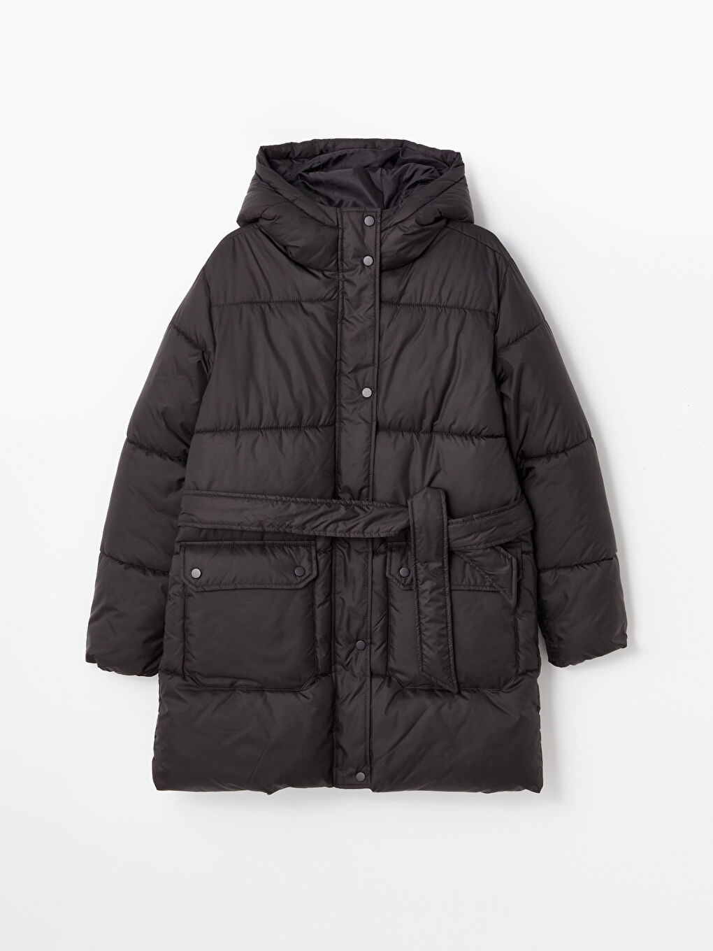 LCWAIKIKI Classic Ženska Puffer Jakna sa Kapuljačom -W47784Z8-CVL