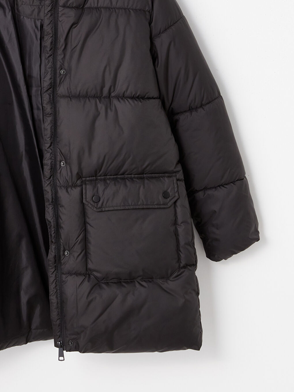 LCWAIKIKI Classic Ženska Puffer Jakna sa Kapuljačom -W47784Z8-CVL