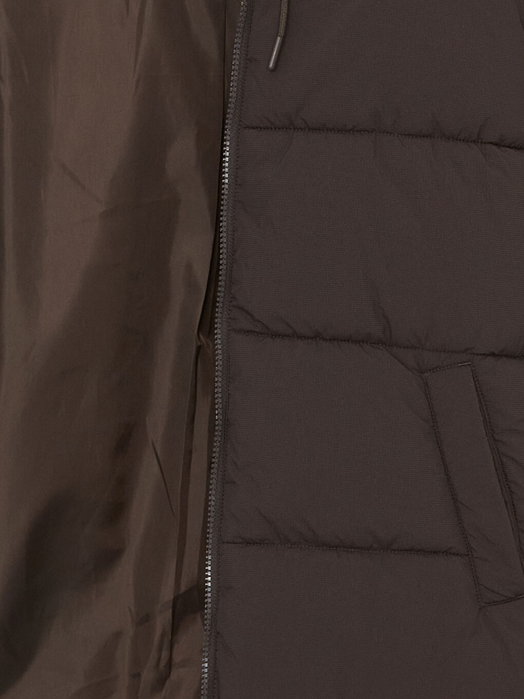 Geacă Matlasată cu Glugă pentru Femei-5