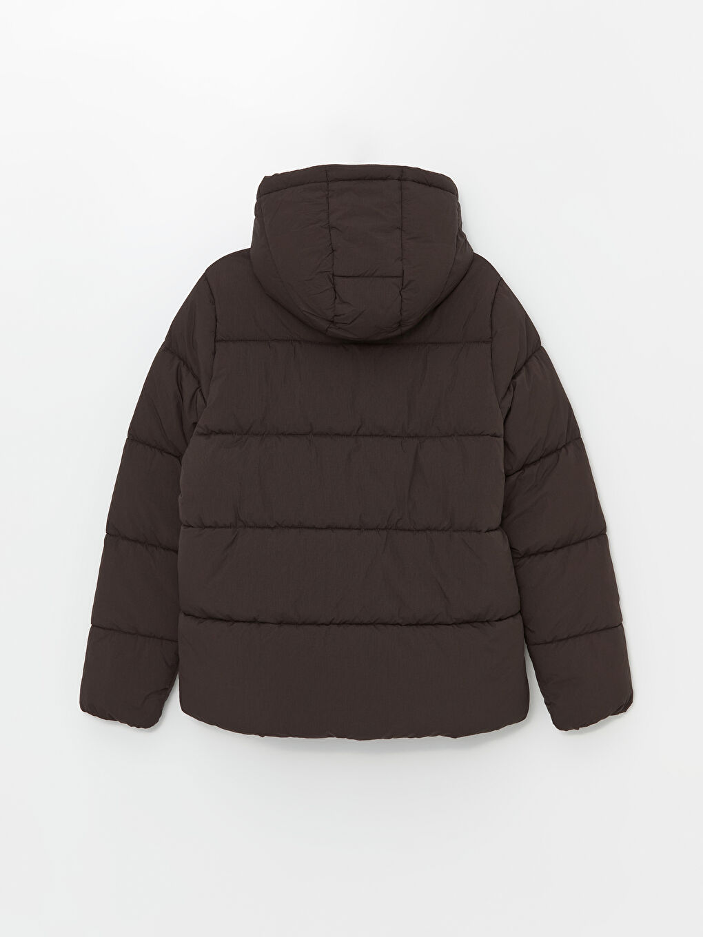 Geacă Matlasată cu Glugă pentru Femei-6