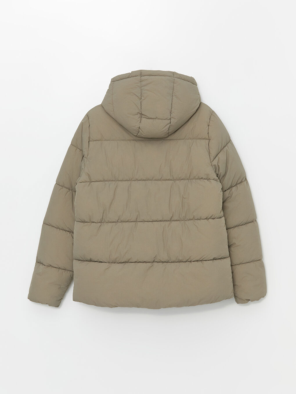 Hooded Women's Puffer Coat-7