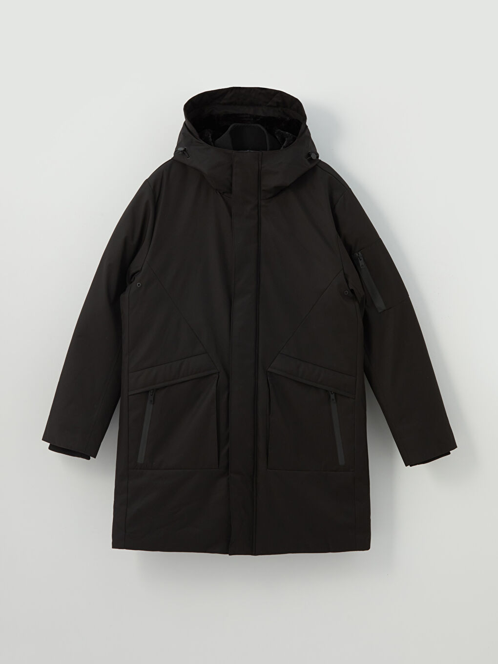 LCW Vision Regular Fit Hooded Men's Parka -W47789Z8-CVL