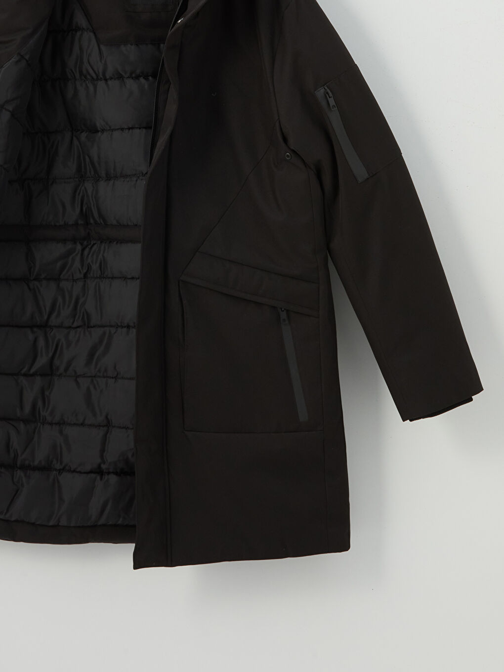 LCW Vision Regular Fit Hooded Men's Parka -W47789Z8-CVL