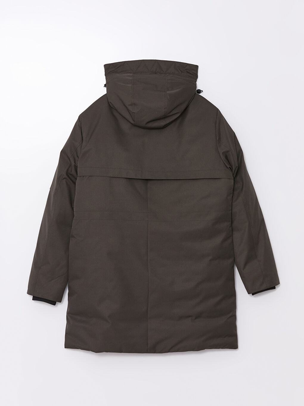 Regular Fit Hooded Men's Parka-7