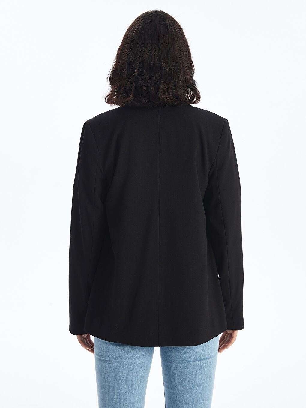 LC Waikiki Plain Long Sleeve Women's Blazer Jacket -W47802Z8-CVL