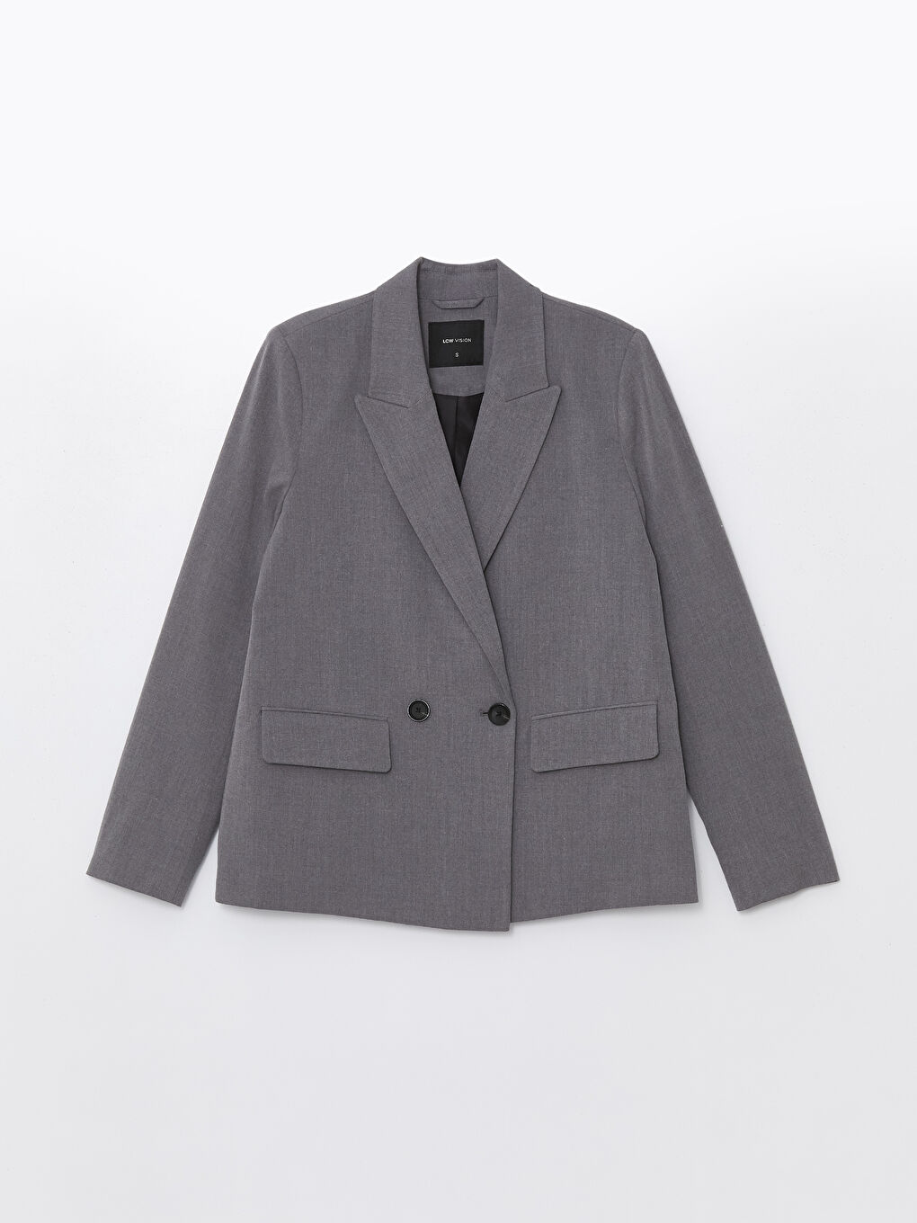 LC Waikiki Plain Long Sleeve Women's Blazer Jacket -W47802Z8-F8Y