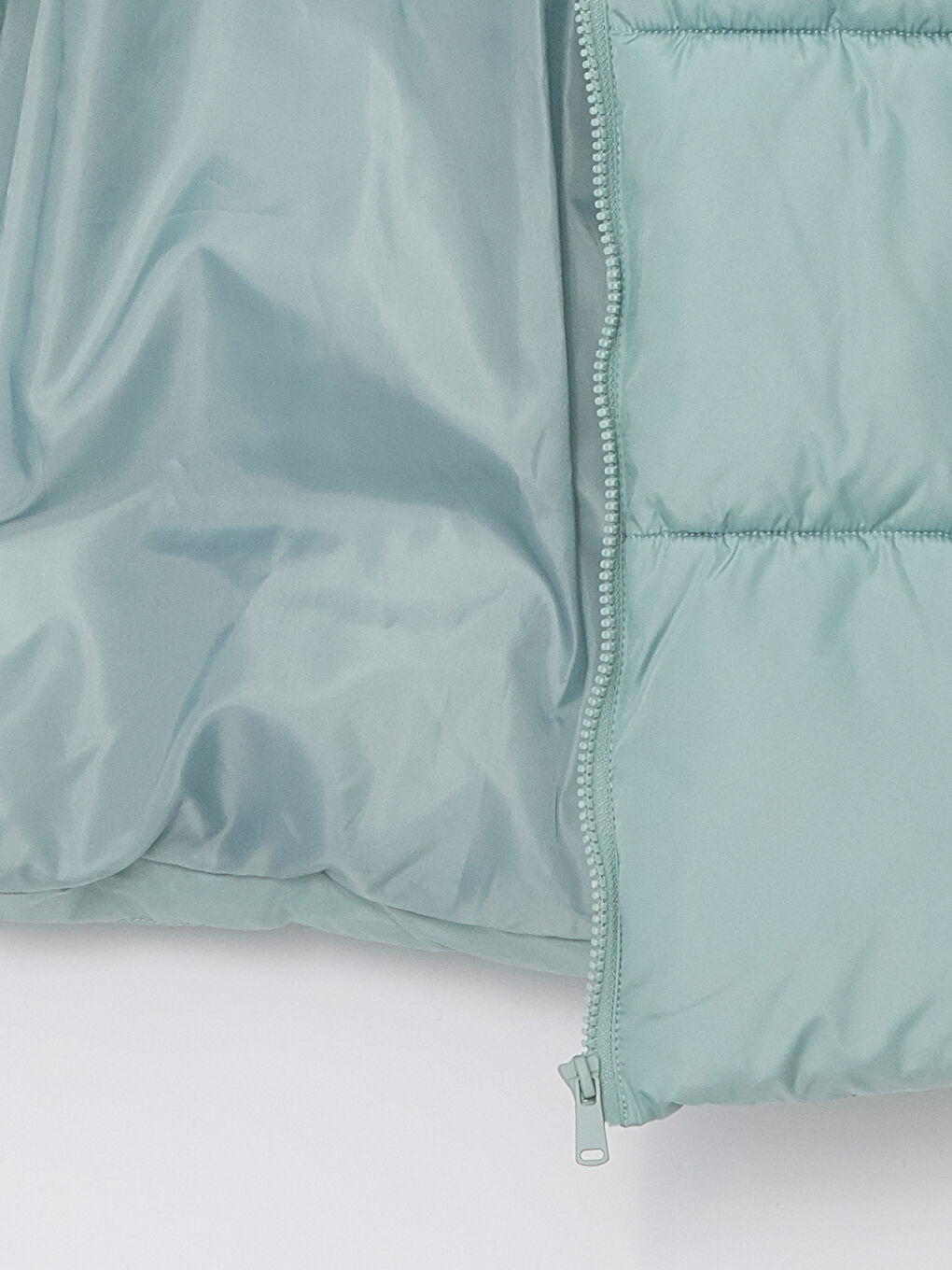 Women's Hooded Plain Puffer Coat-7