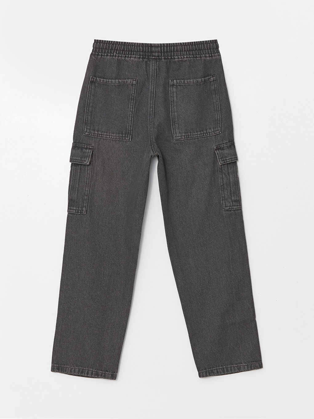 Elasticated Waist Loose Fit Boys' Jeans-1