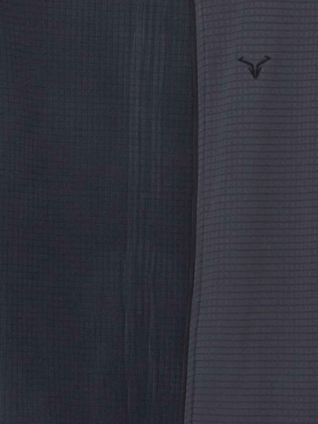 Gri Kapüşonlu Uzun Kollu Erkek Fermuarlı Sweatshirt-5