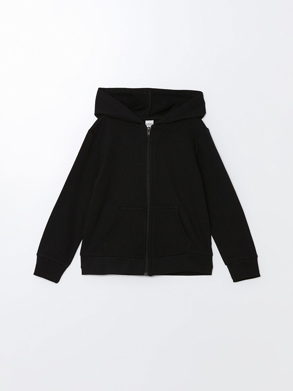 Hooded Girls' Zippered Sweatshirt