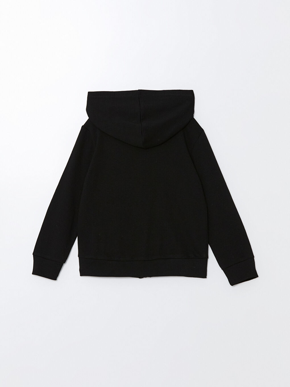 Hooded Girls' Zippered Sweatshirt-2