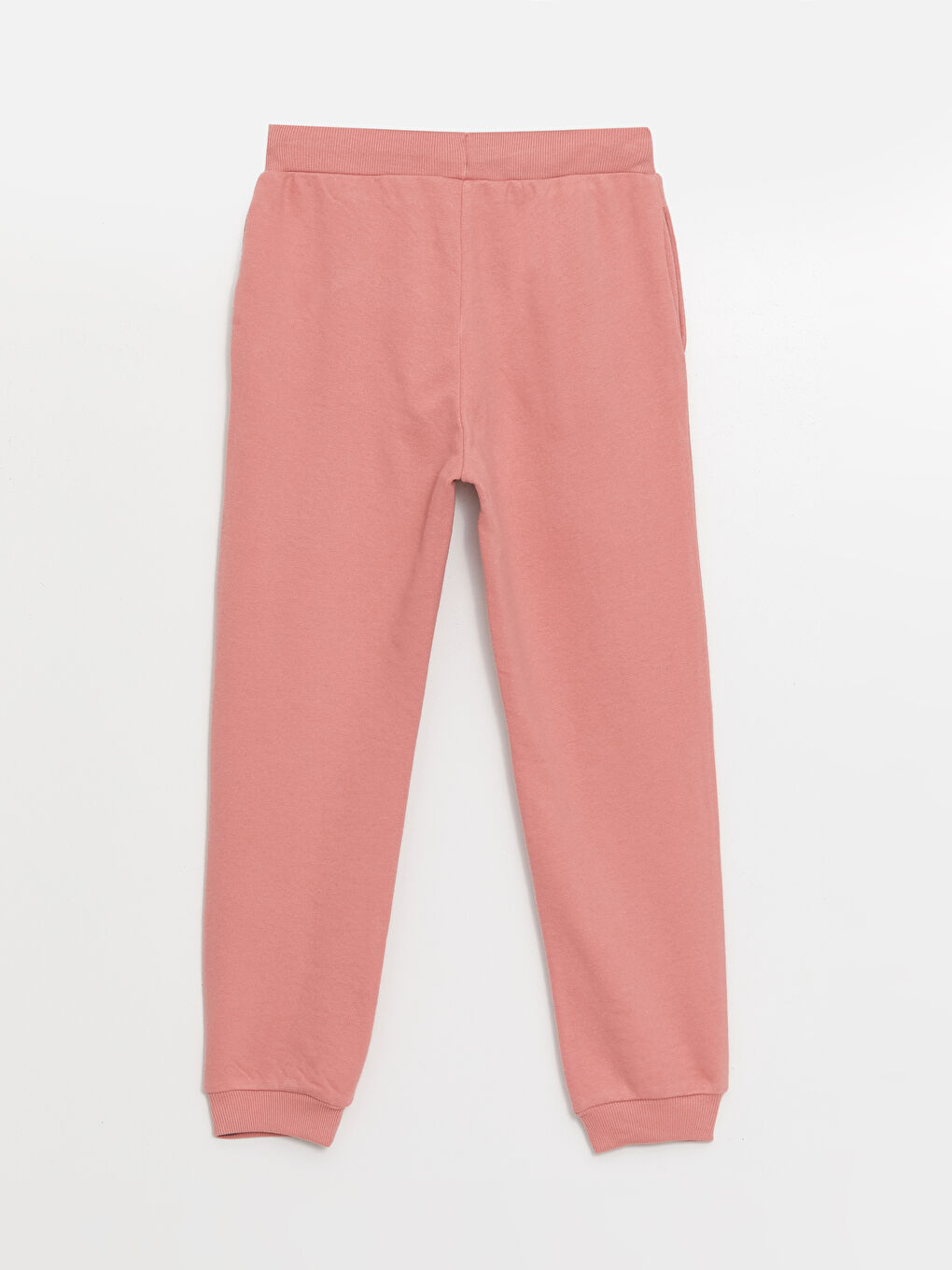 Elastic Waist Basic Girls' Jogger Sweatpants-1