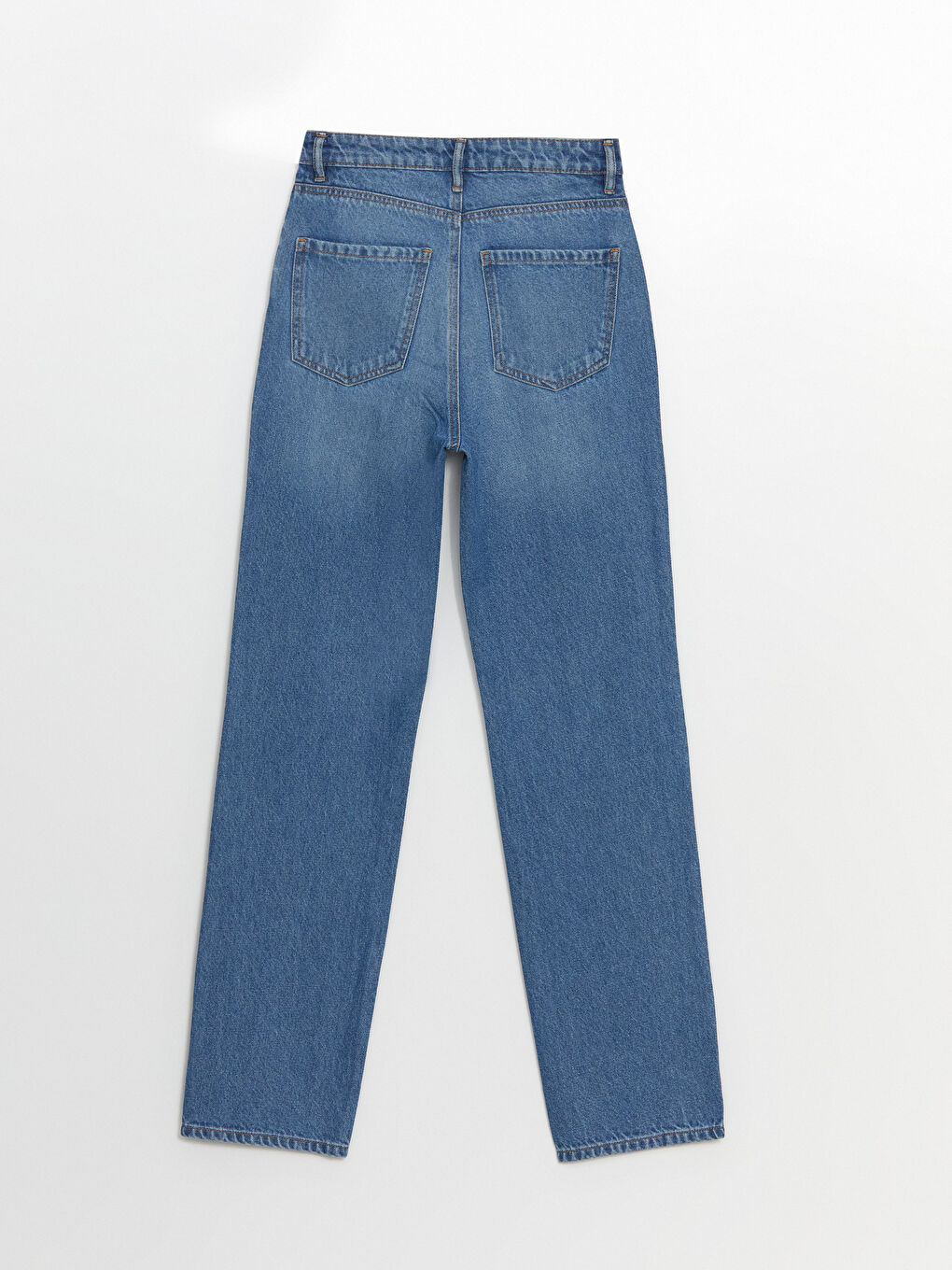 LCW Jeans Straight Fit Rhinestone Embellished Women's Jeans -W48122Z8-507