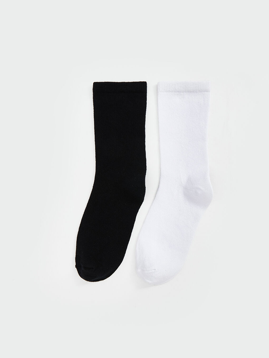 Siyah Kız Çocuk Soket Çorap 2'li