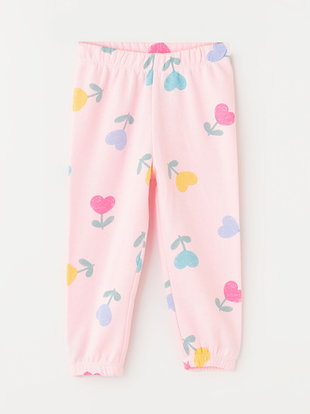 LCW Kids Bedruckte Pyjama-Hosen für Baby Mädchen mit elastischem Bund -W48214Z1-LT4