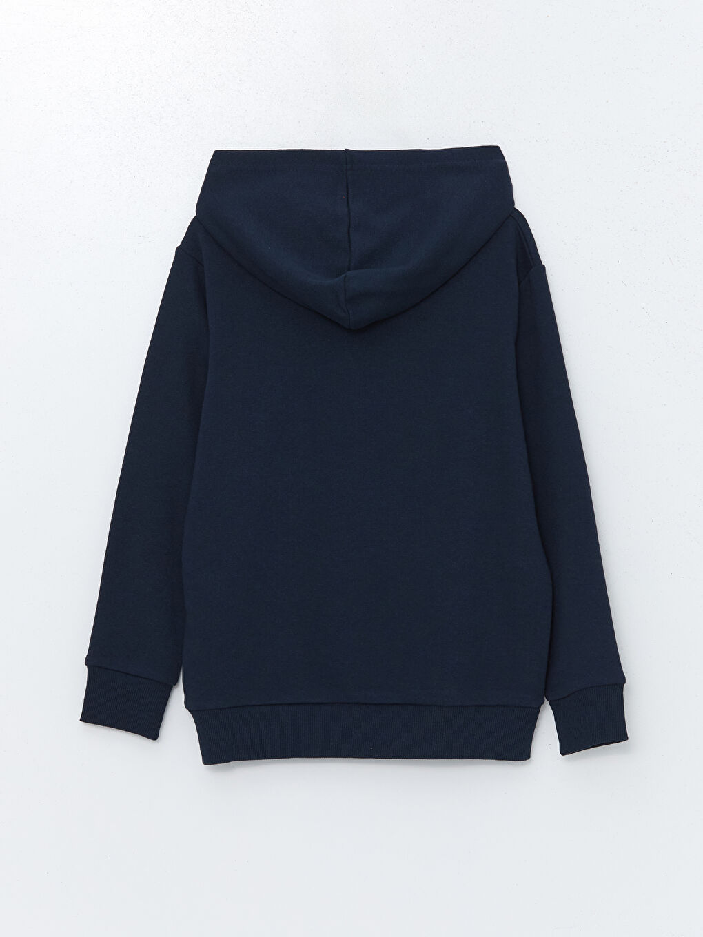 Lacivert Kapüşonlu Spider-Man Baskılı Erkek Çocuk Sweatshirt-1