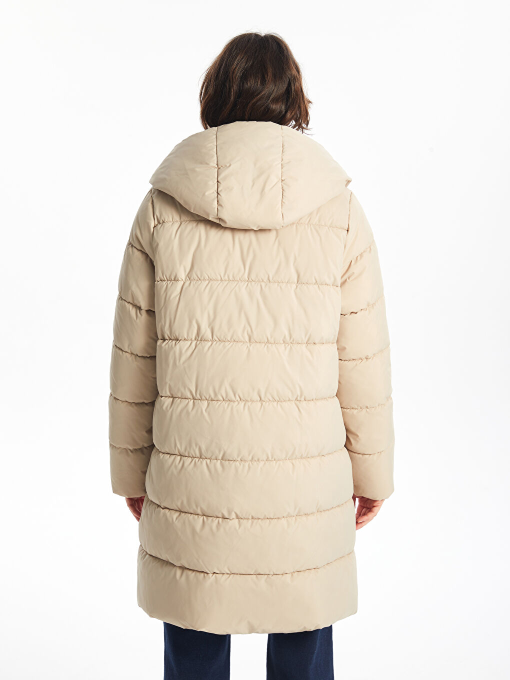 LCWAIKIKI Classic Manteau bouffant à capuche pour Femmes -W48254Z8-FGP