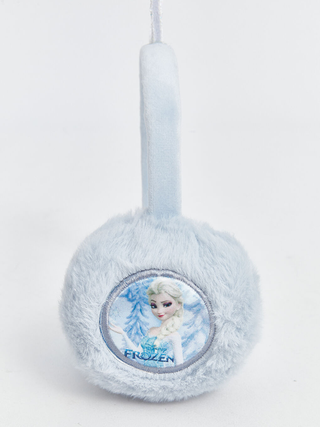 LCW ACCESSORIES Mavi Frozen Baskılı Kız Çocuk Pelüş Kulaklık - 1