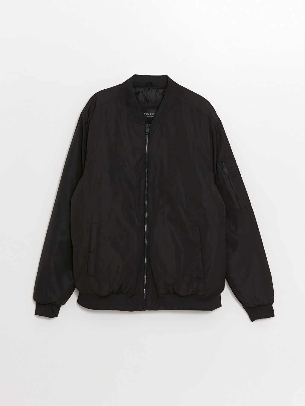 Blouson aviateur à col universitaire pour Hommes, coupe standard-6