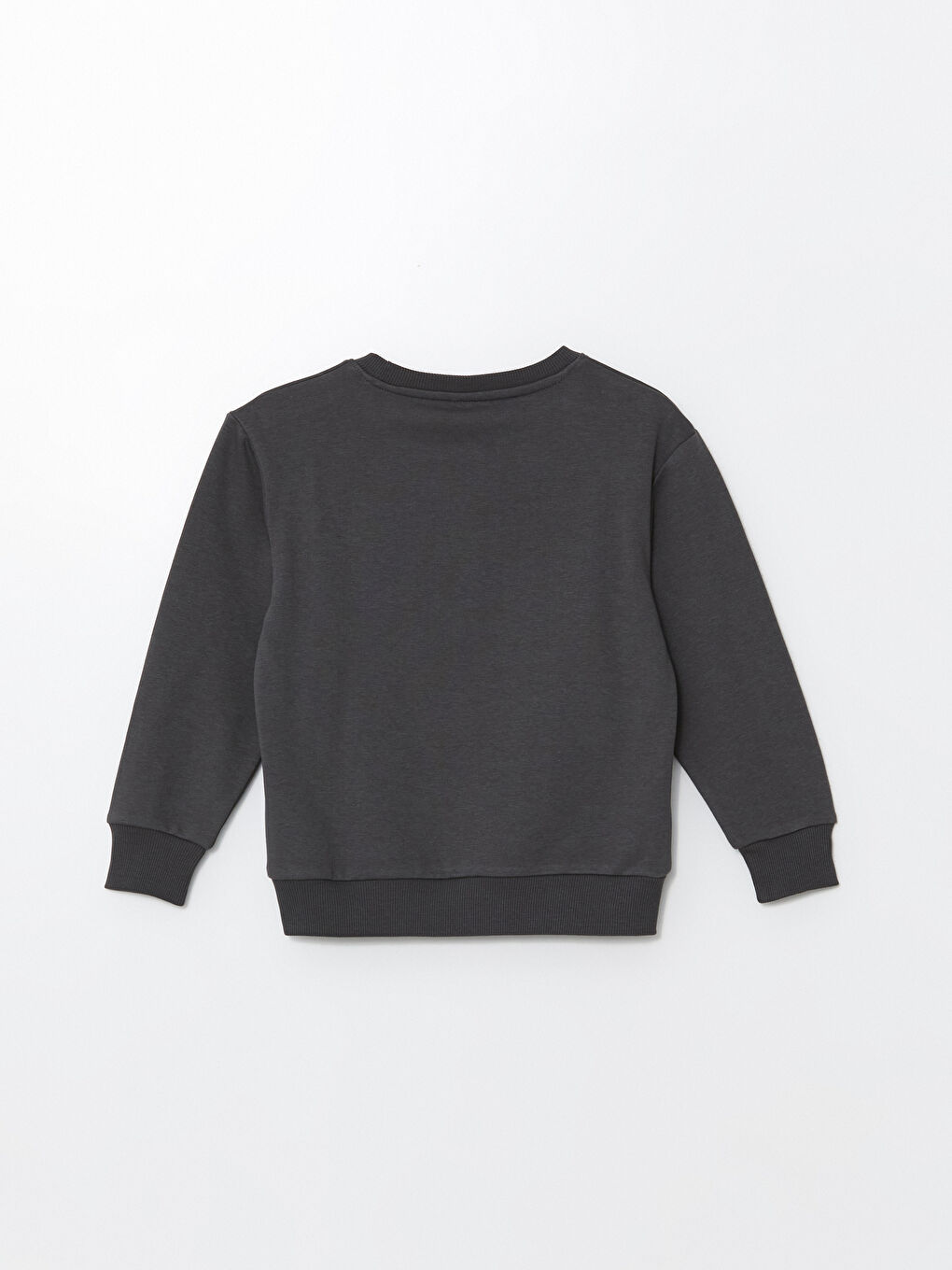 LCW Kids Antrasit Bisiklet Yaka Erkek Çocuk Sweatshirt - 2