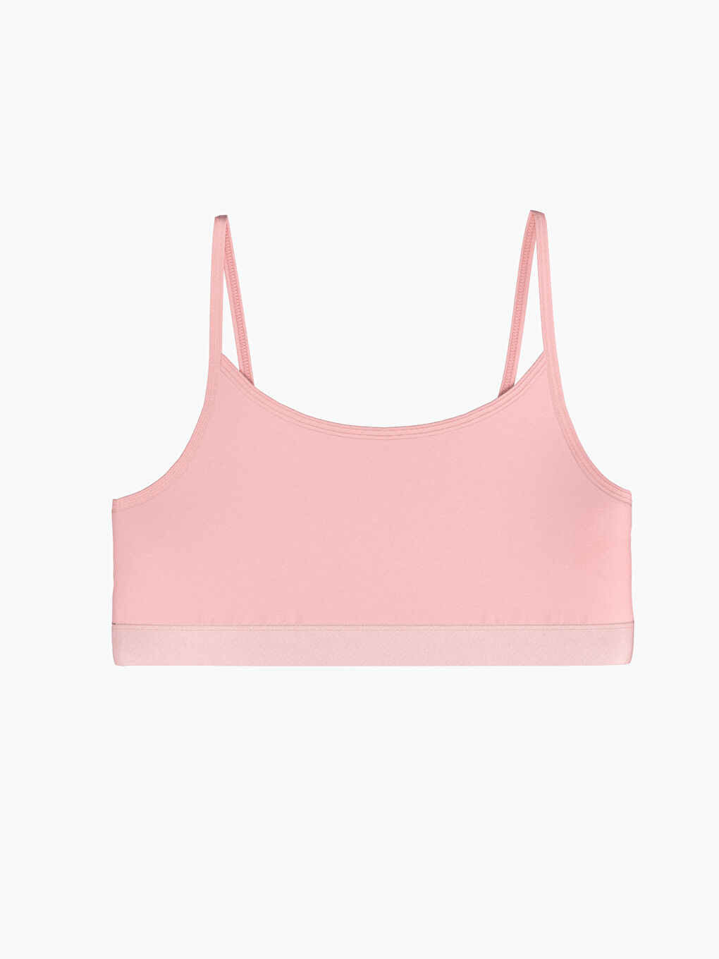 Lot de 2 Hauts Bustier en Coton Basique pour Filles-2