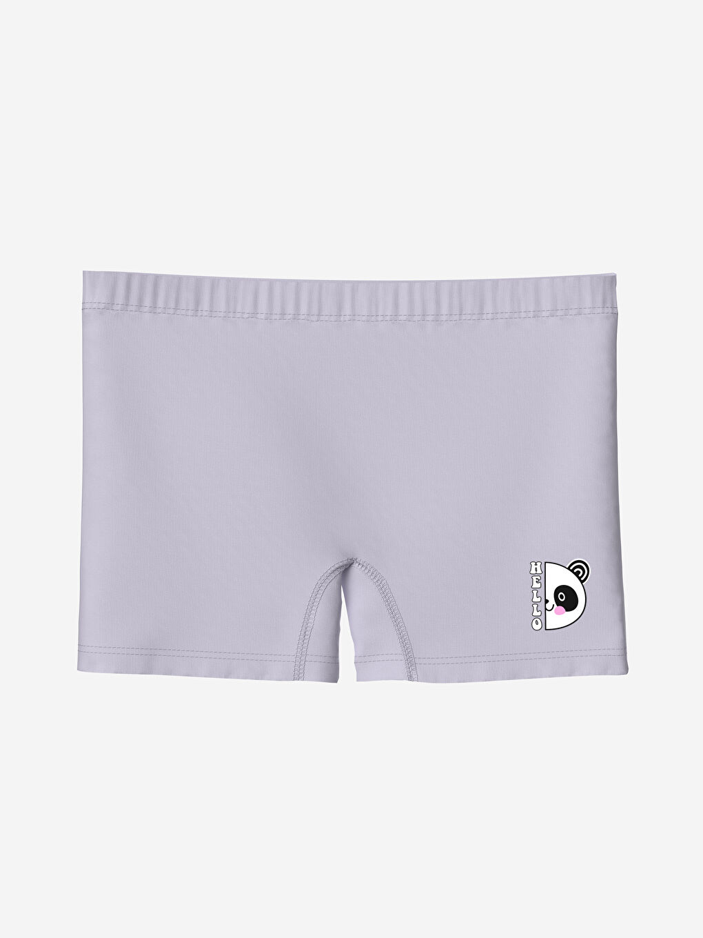 LCW Kids Lila Baskılı Kız Çocuk Boxer