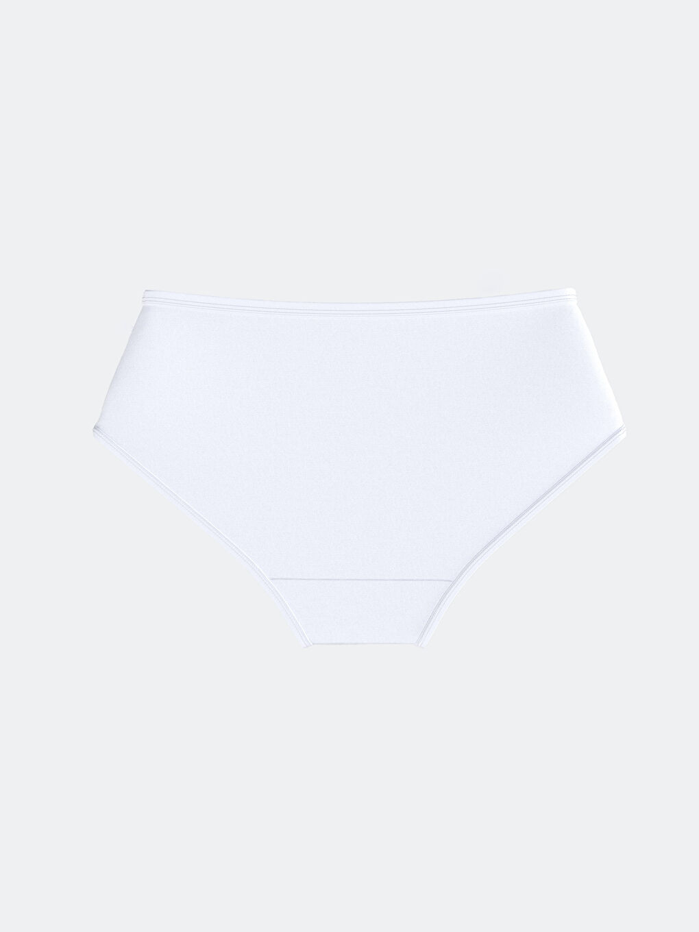 Beyaz Basic Kız Çocuk Külot-1