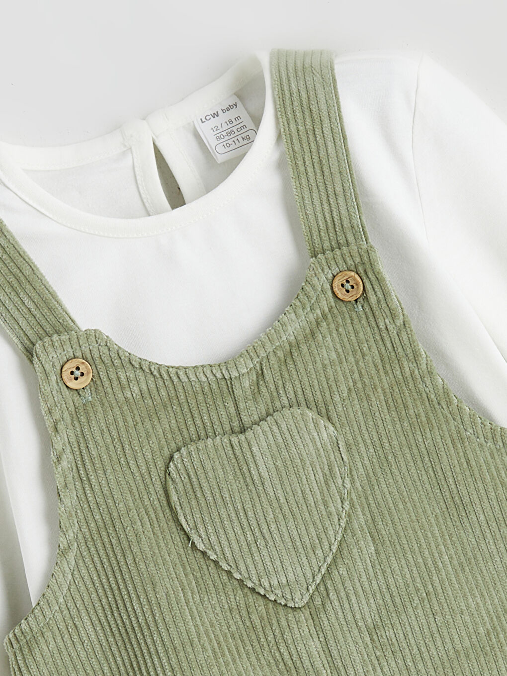 Малышки девочки Зелёный Комплект-1