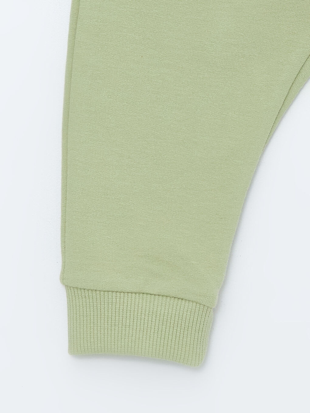 Yeşil Beli Lastikli Kız Bebek Jogger Eşofman Altı-2