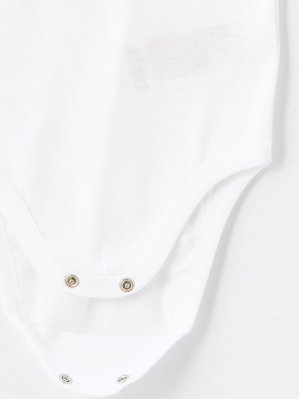 Ekru Bisiklet Yaka Kız Bebek Çıtçıtlı Body-3