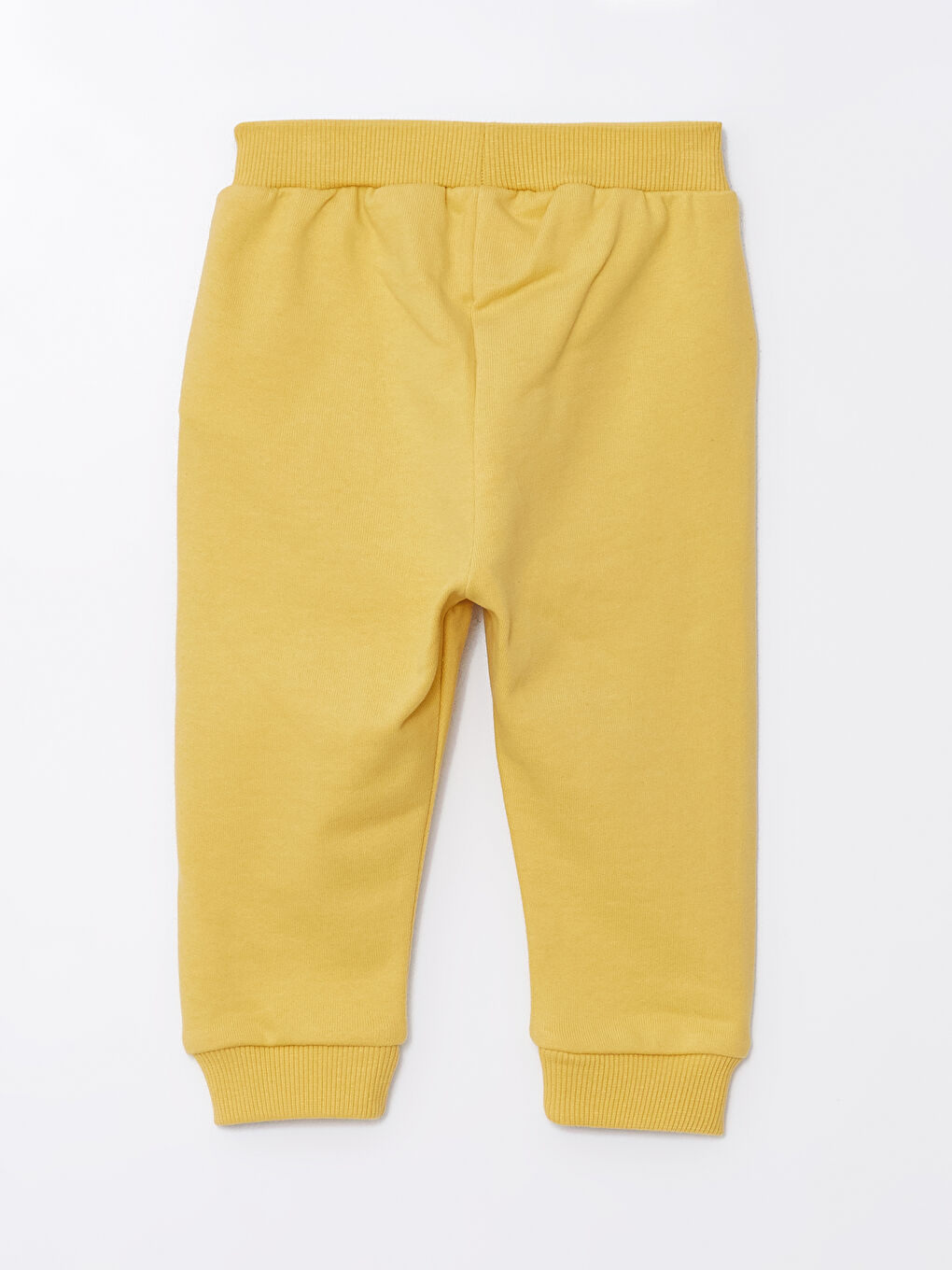 Sarı Beli Lastikli Erkek Bebek Eşofman Altı-1