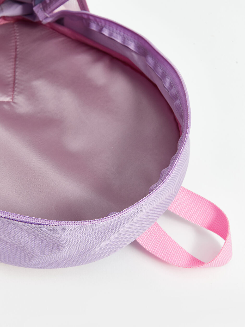 Pembe Baskılı Kız Çocuk Okul Çantası-4