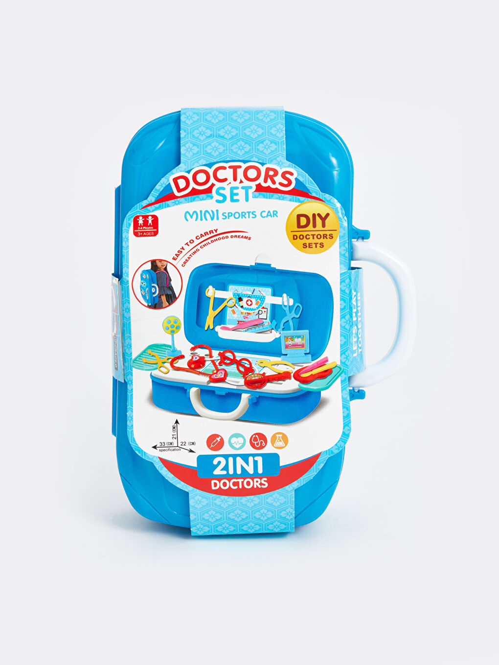 Toy Doctor Set with Bag