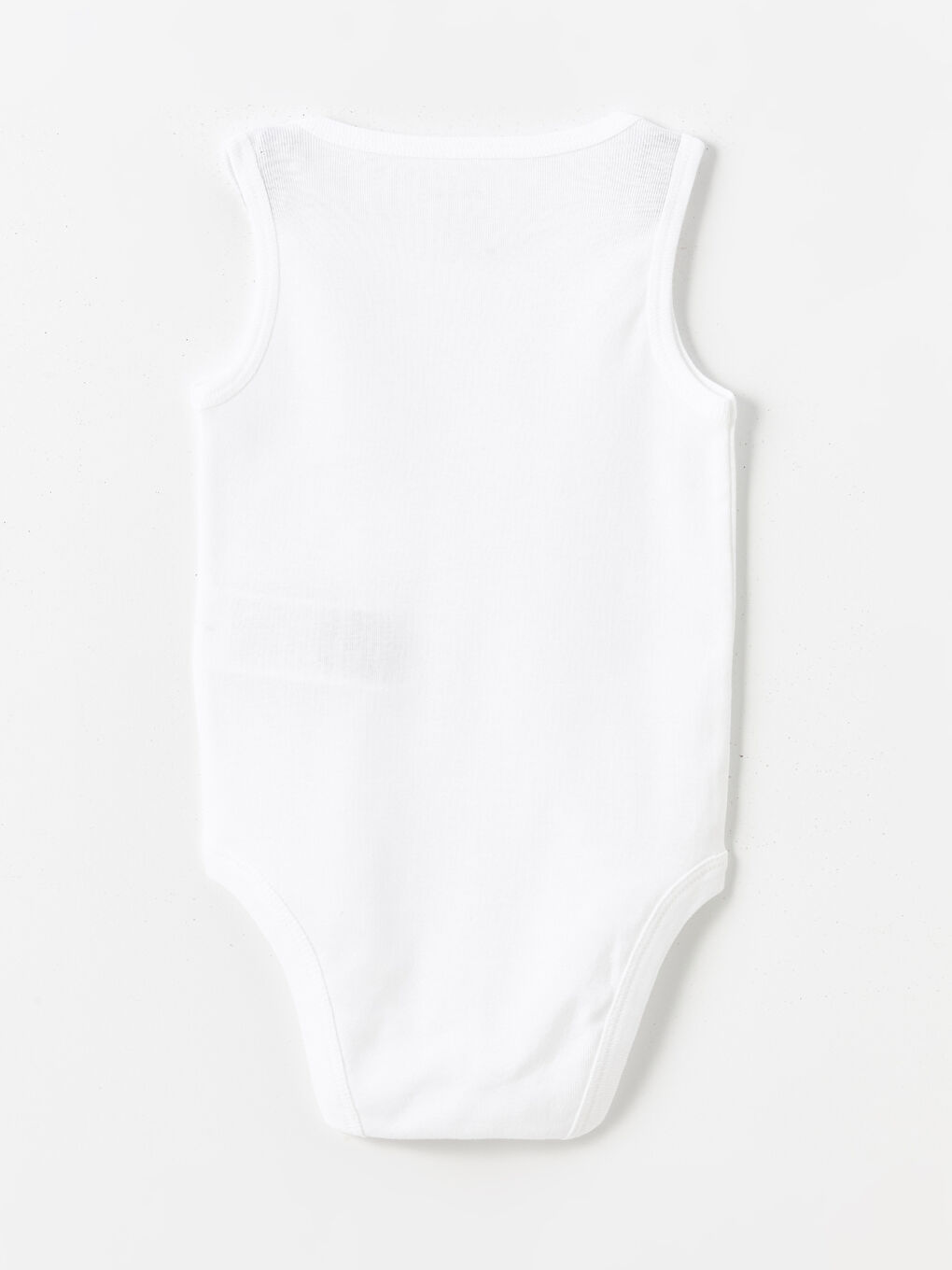 Ekru Bisiklet Yaka Erkek Bebek Çıtçıtlı Bodysuit-1