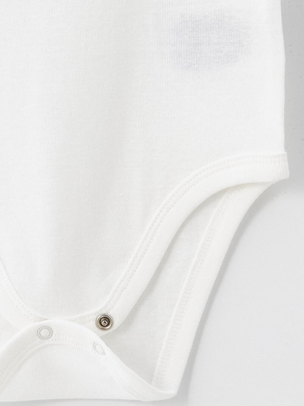 Ekru Organik Pamuklu Erkek Bebek Çıtçıtlı Body-2