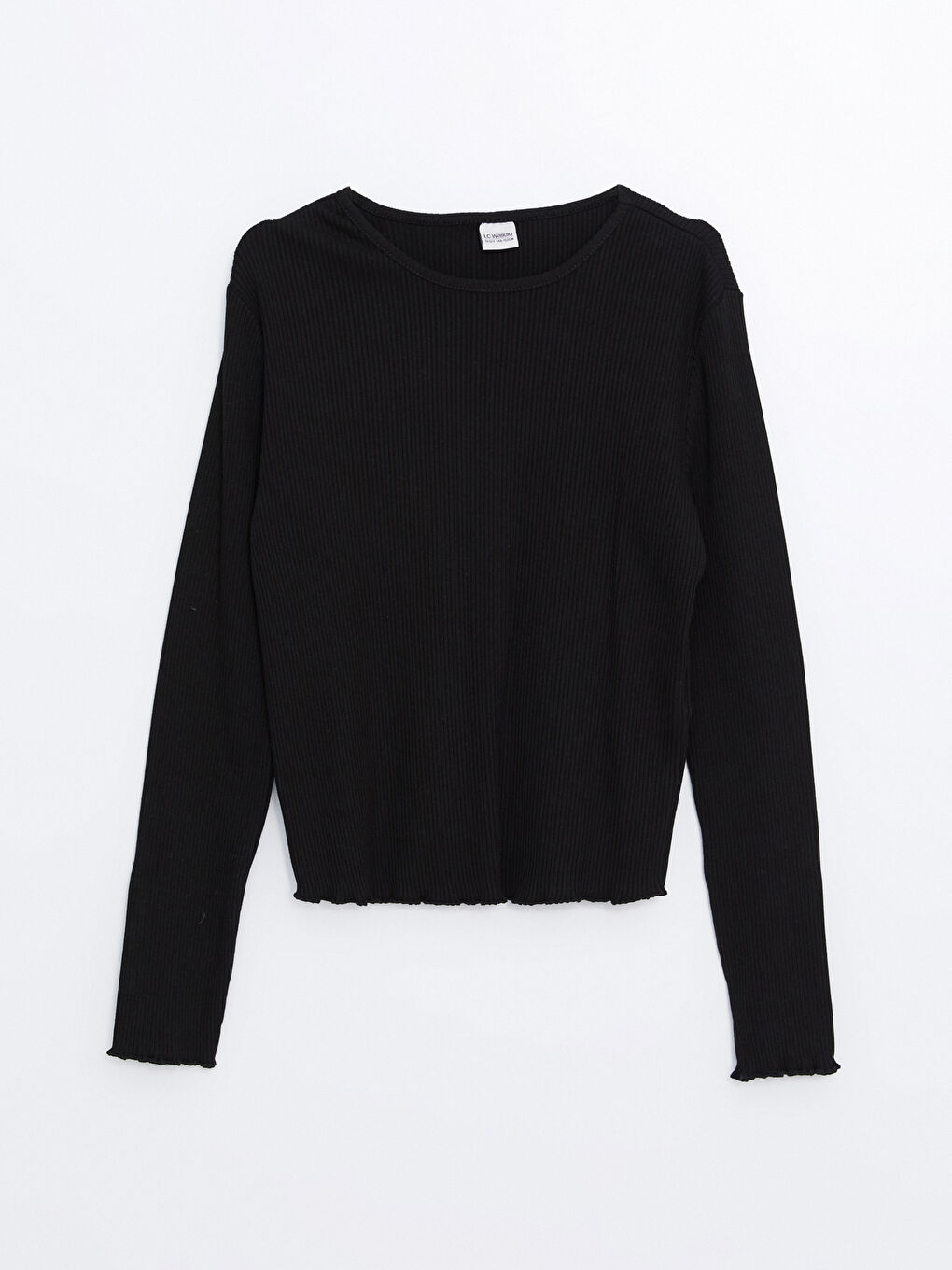 LCW Kids Crew Neck Girls' T-Shirt -W49078Z4-CVL