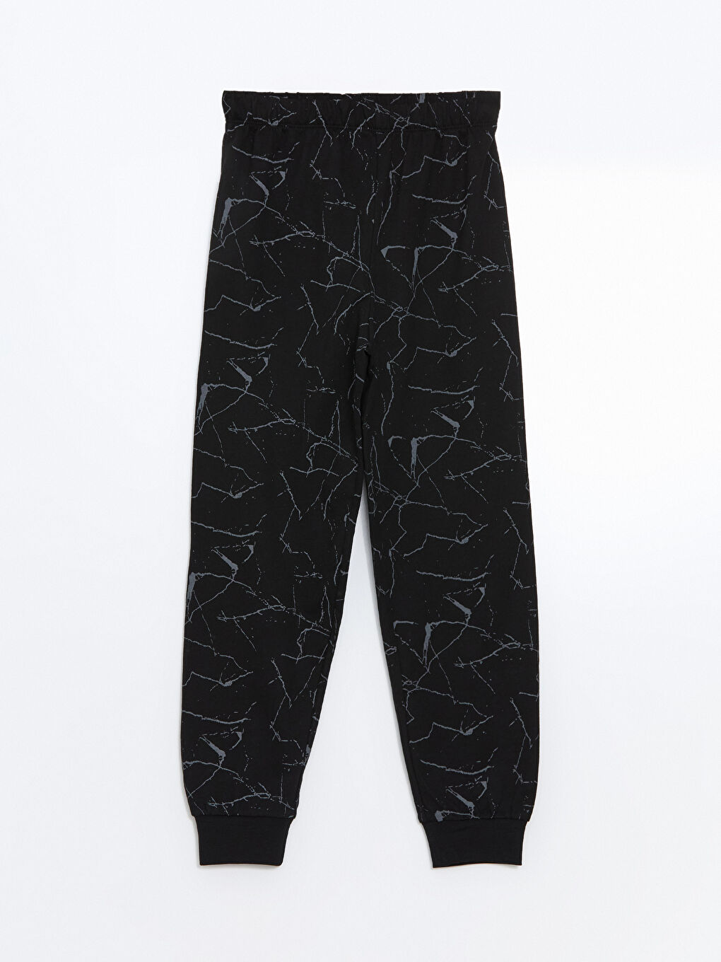 Siyah Beli Lastikli Erkek Çocuk Pijama Alt