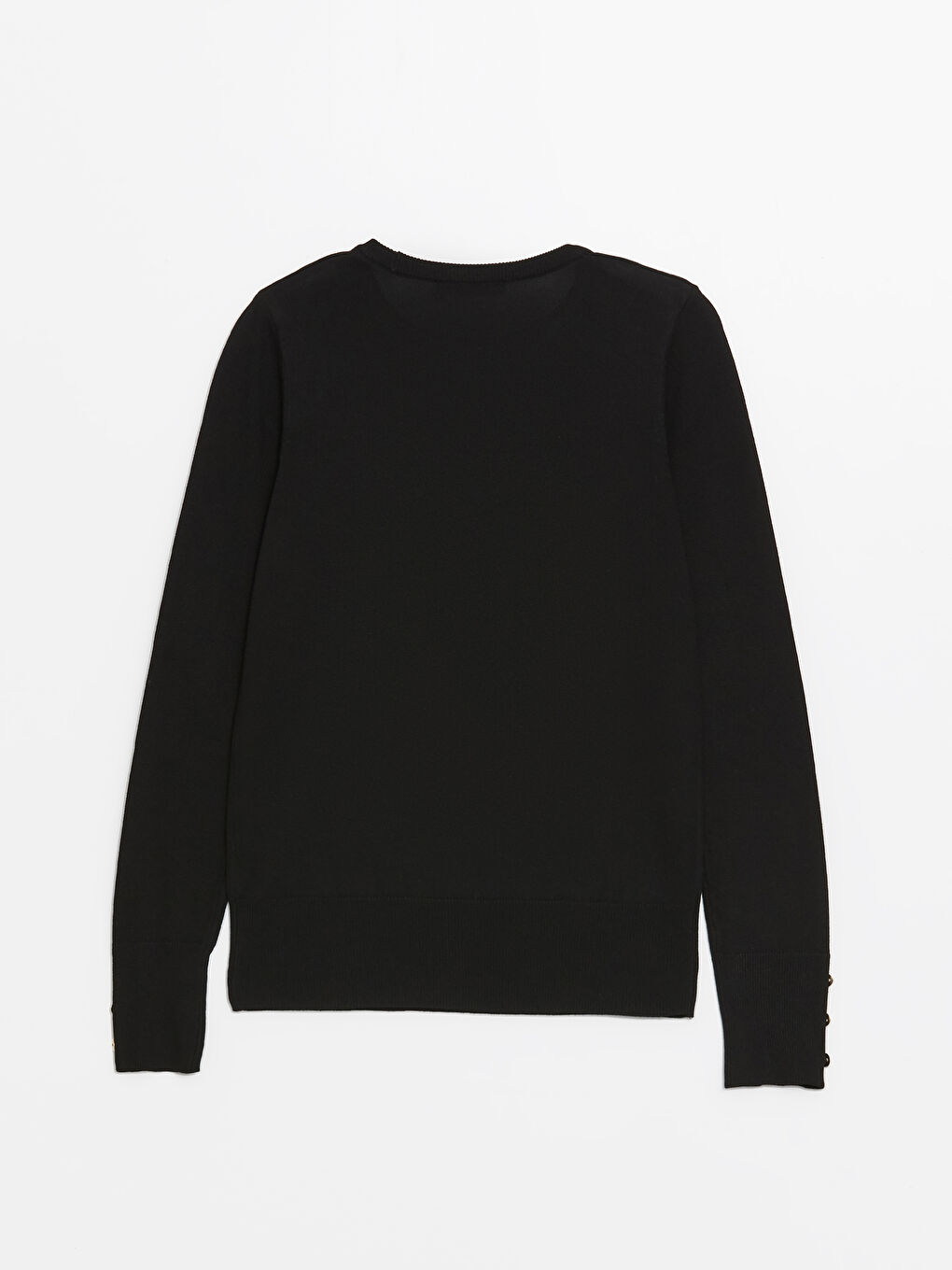 LCWAIKIKI Basic Crew Neck Plain Long Sleeve Women's Knitwear Sweater -W49144Z8-CVL
