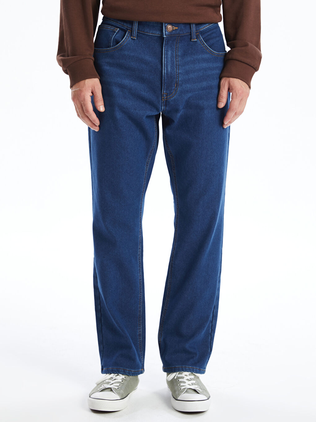 LCW Jeans 779 Regular Fit Winter Men's Jeans with Polar Lining -W49196Z8-H45