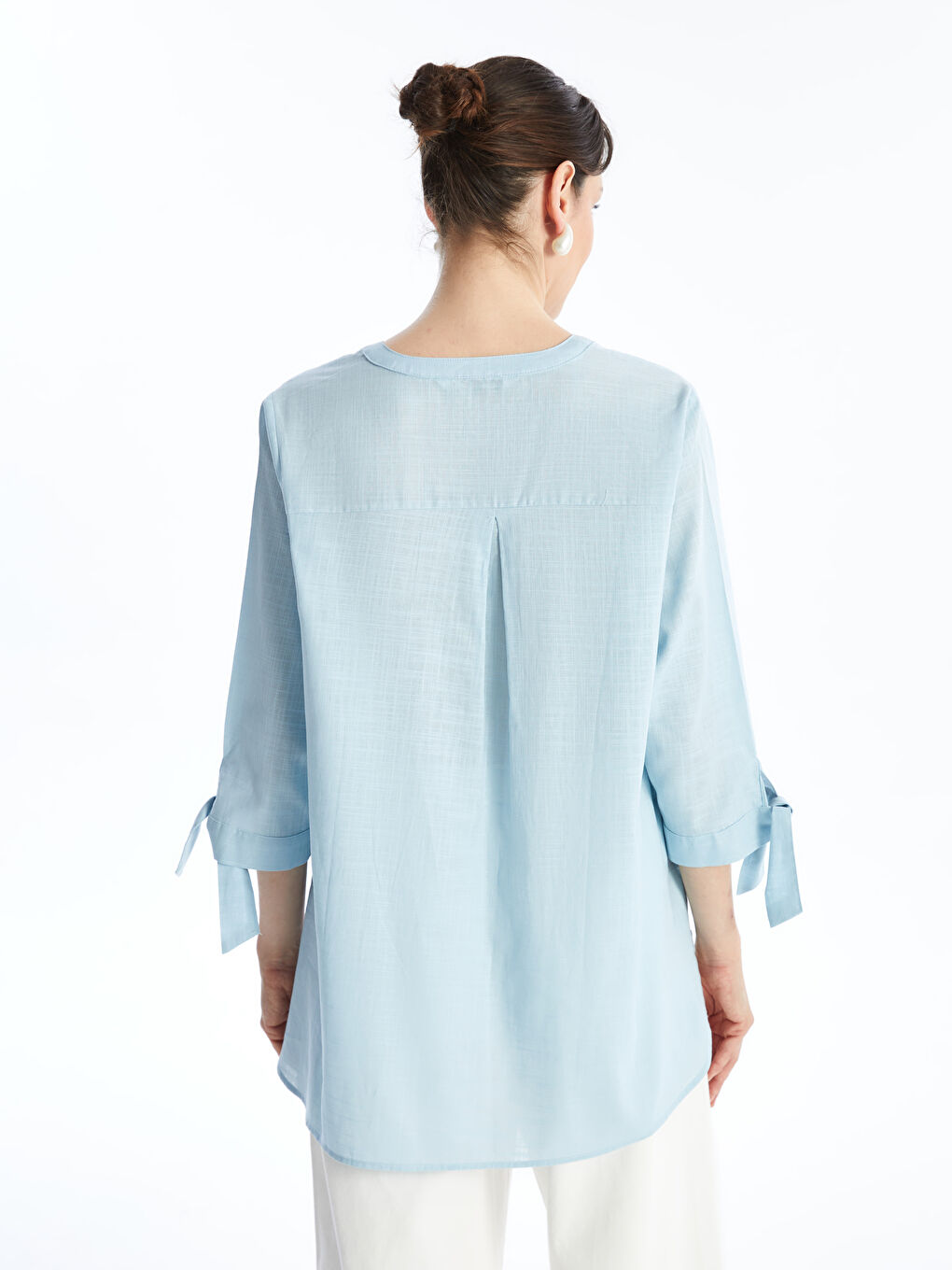 PLAVA Bluza Žena -W49220Z8-PPZ
