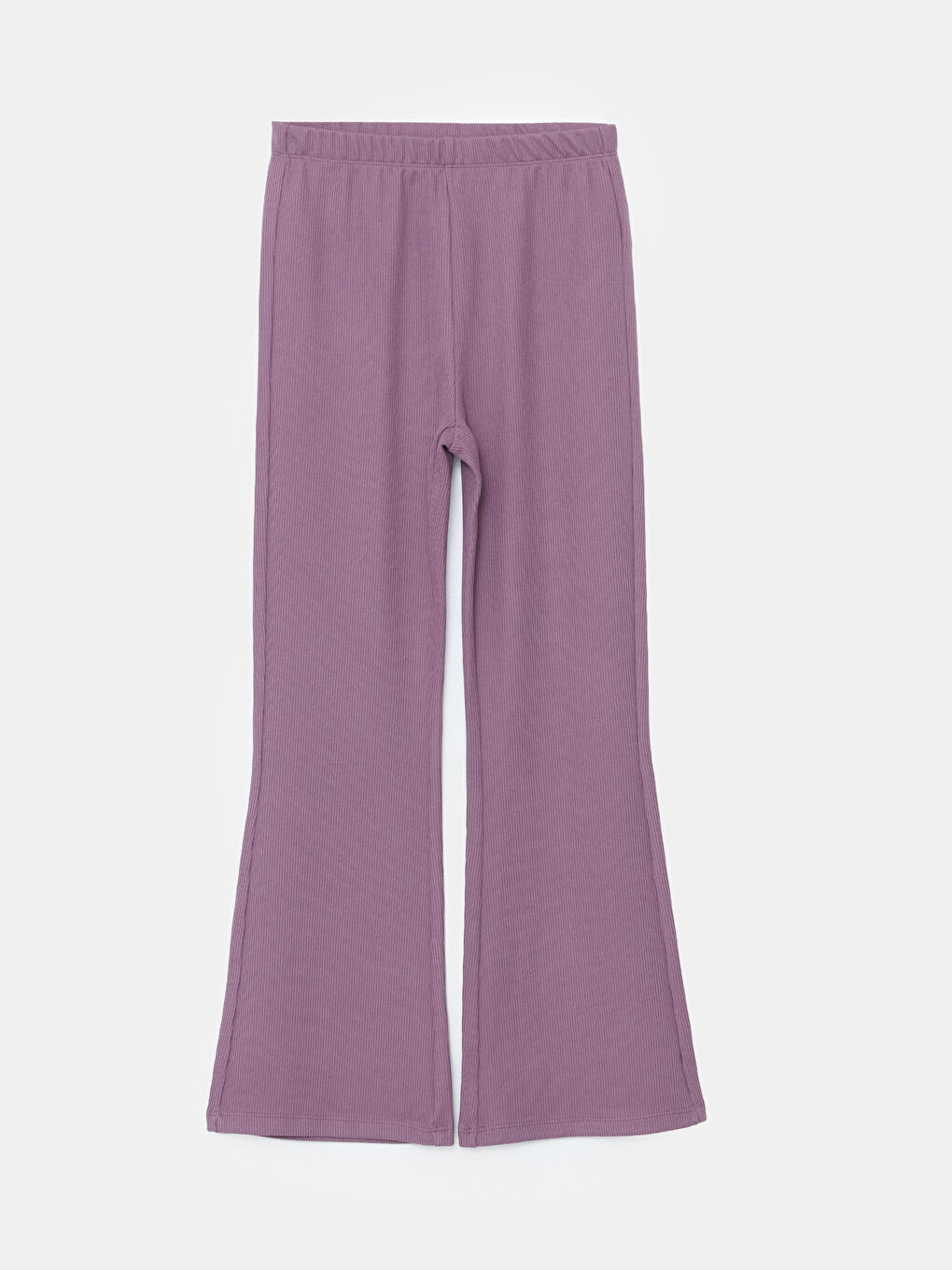 LCW Kids Elasticated Waist Flared Leg Girls' Leggings -W49242Z4-KF7