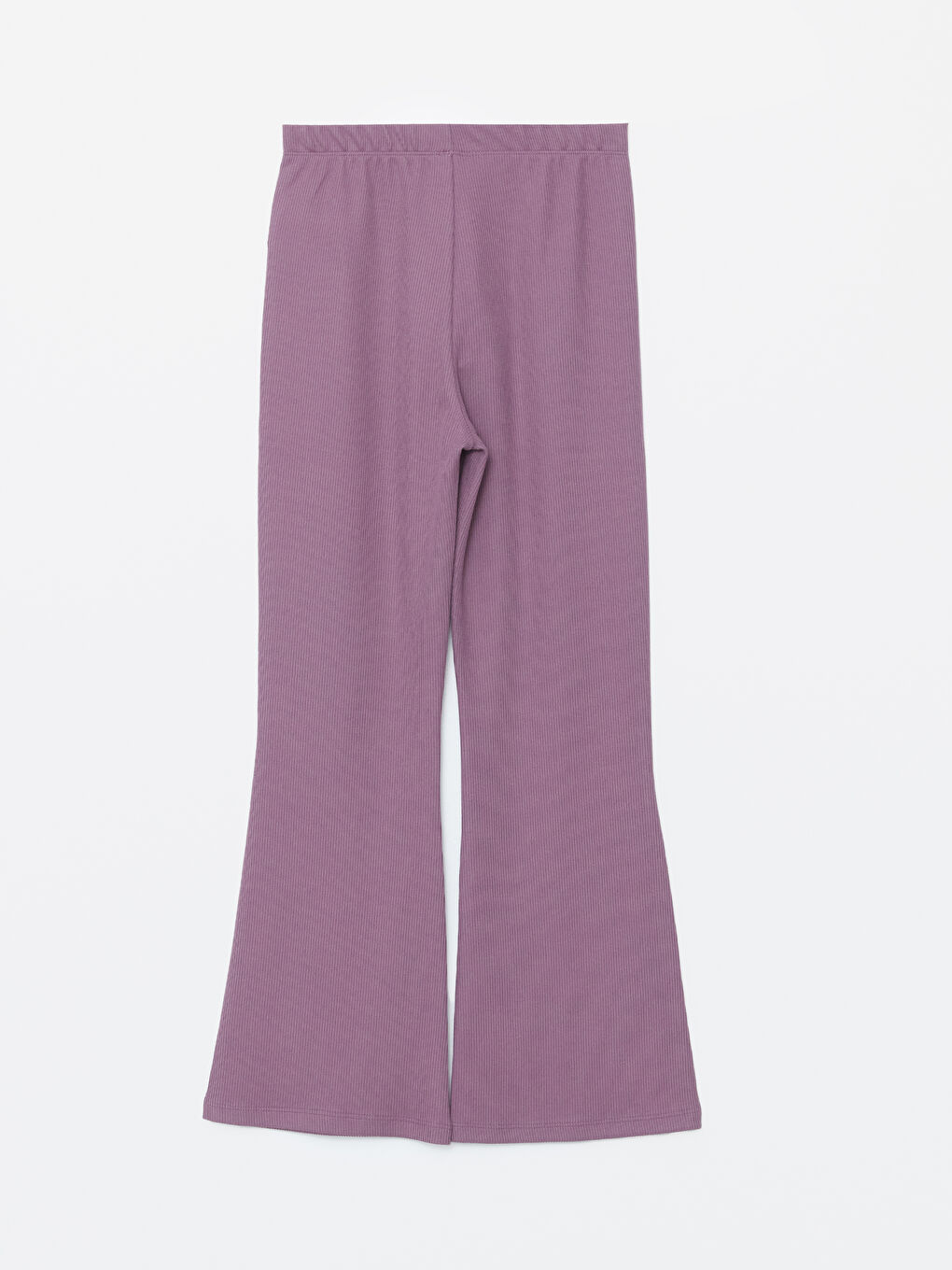 LCW Kids Elasticated Waist Flared Leg Girls' Leggings -W49242Z4-KF7