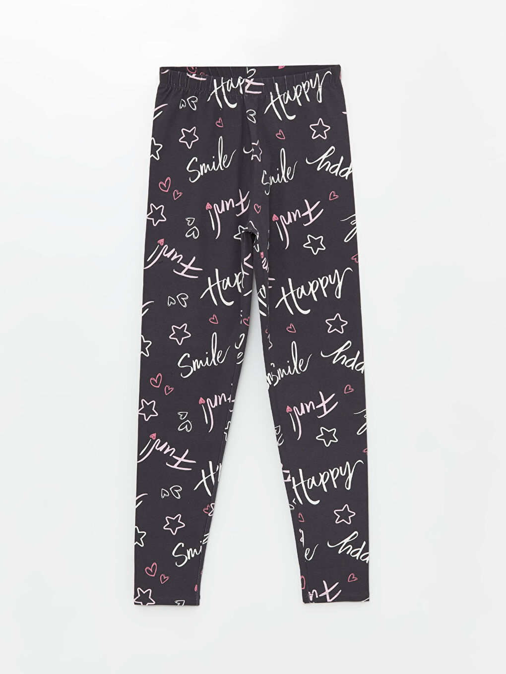 LCW Kids Girls' Leggings with Elasticated Waist -W49251Z4-LQ9