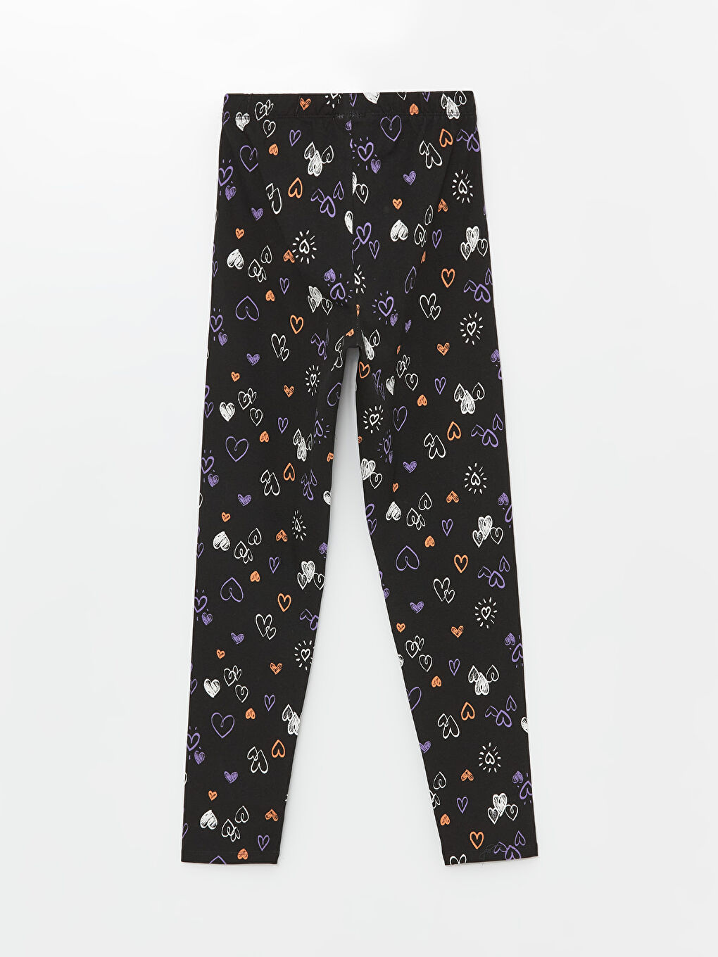LCW Kids Girls' Leggings with Elasticated Waist -W49251Z4-LQJ