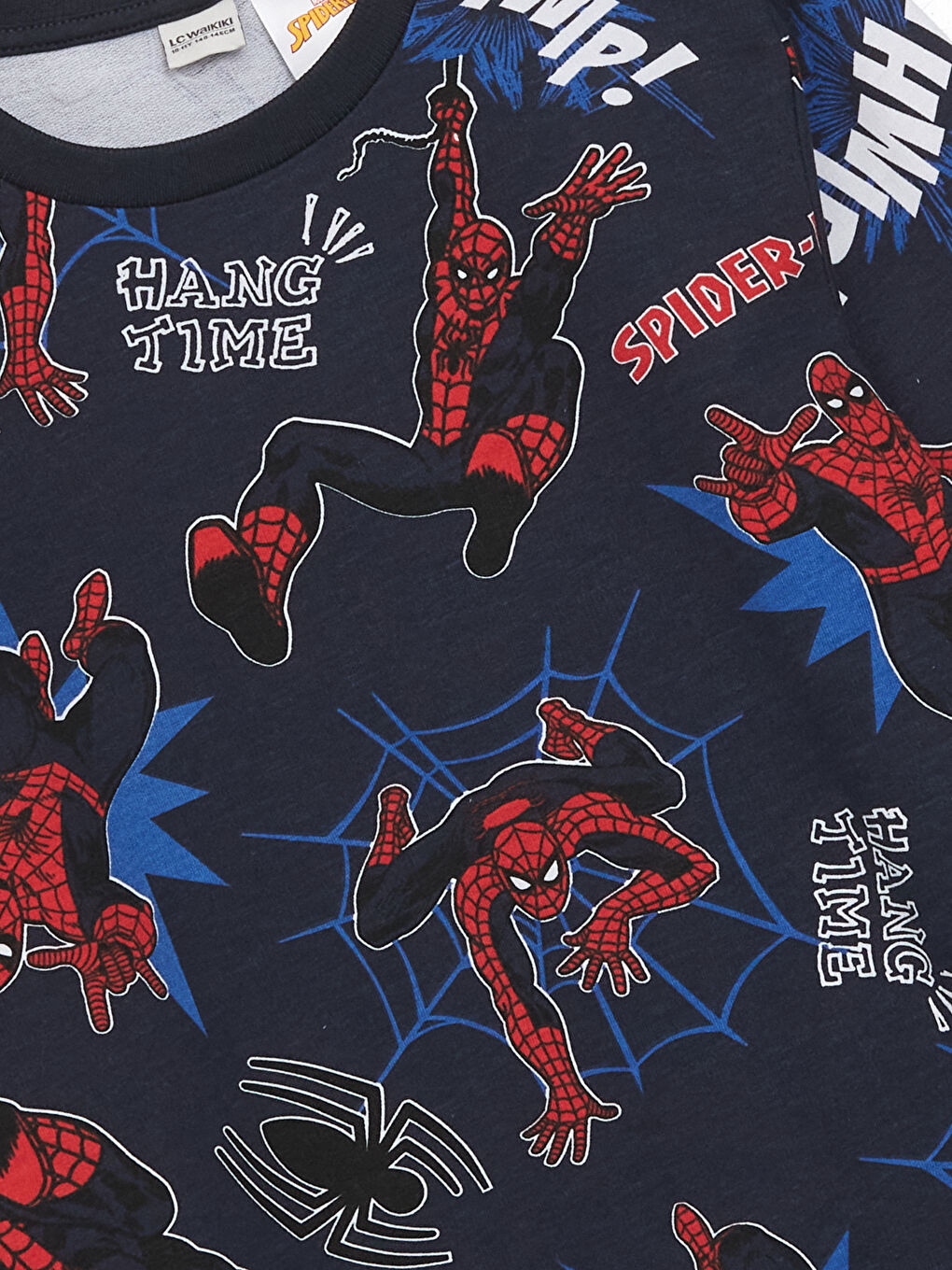 LCW Kids Crew Neck Spider-Man Printed Boys' Sweatshirt -W49256Z4-LSJ