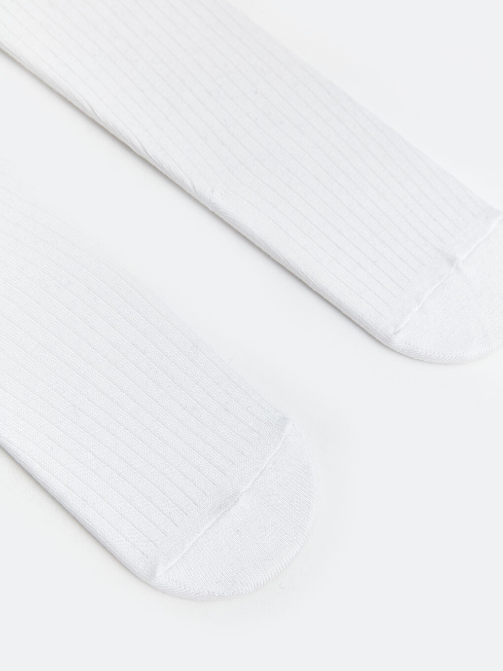 Beyaz Kız Çocuk Külotlu Çorap-1